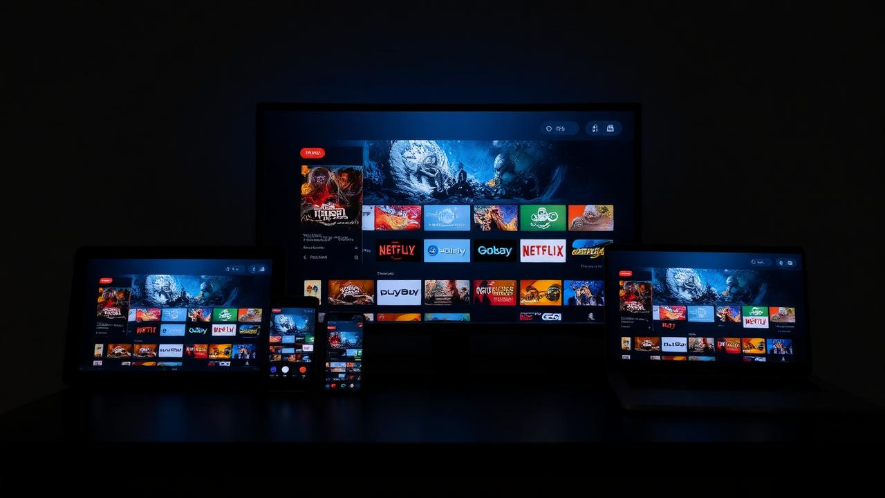 NovaCast on TV, tablet, laptop and phone